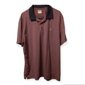 I Zod Golf‎ Shirt Mens Size XXL Pull Over Stripes Short Sleeve